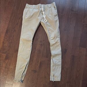 Men's Tan Casual Pants